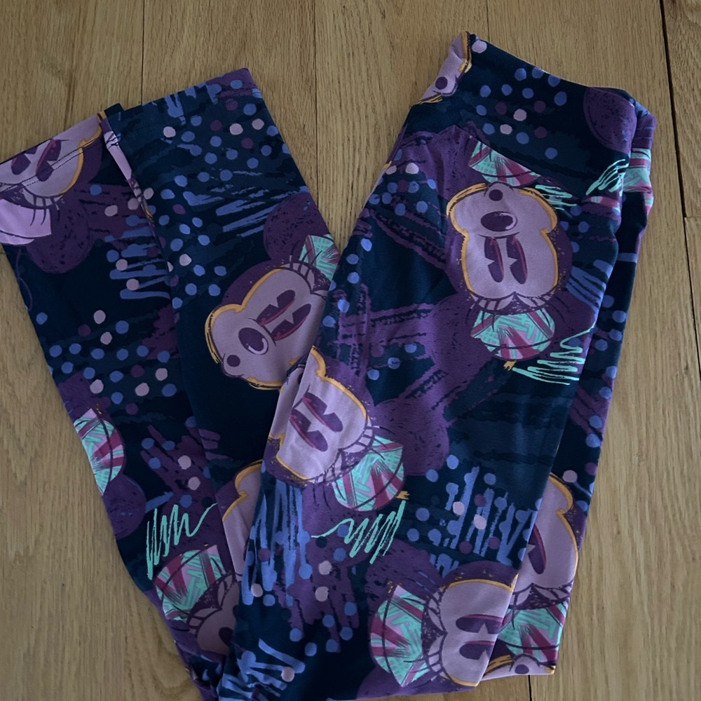 LuLaRoe OS Disney Mickey Leggings